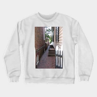 Colonial Williamsburg walkway Crewneck Sweatshirt